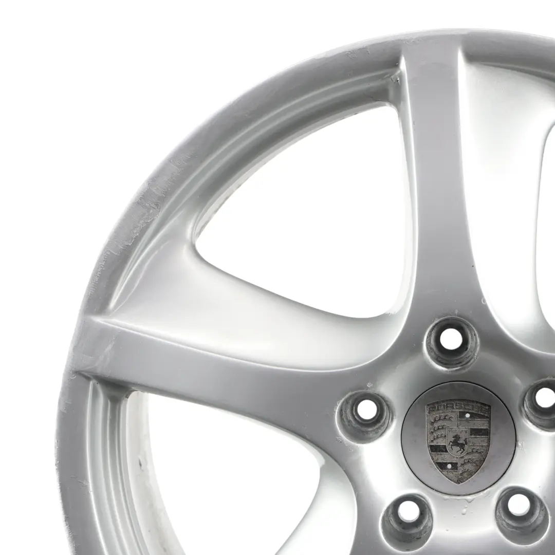 Rim Alloy Sliver 20" 9J ET:60 to Porsche Cayenne 955 9PA Wheel with Part number 7L5601025F Porsche Cayenne 955 9PA Wheel Rim Alloy Sliver 20" 9J ET:60 - SKU 7L5601025F-3 - Part number 7L5601025F
