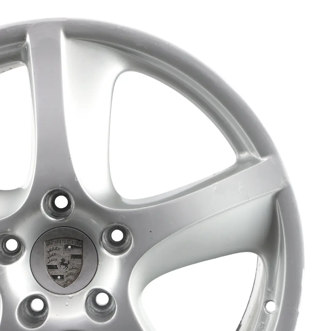 Rim Alloy Sliver 20" 9J ET:60 to Porsche Cayenne 955 9PA Wheel with Part number 7L5601025F Porsche Cayenne 955 9PA Wheel Rim Alloy Sliver 20" 9J ET:60 - SKU 7L5601025F-3 - Part number 7L5601025F