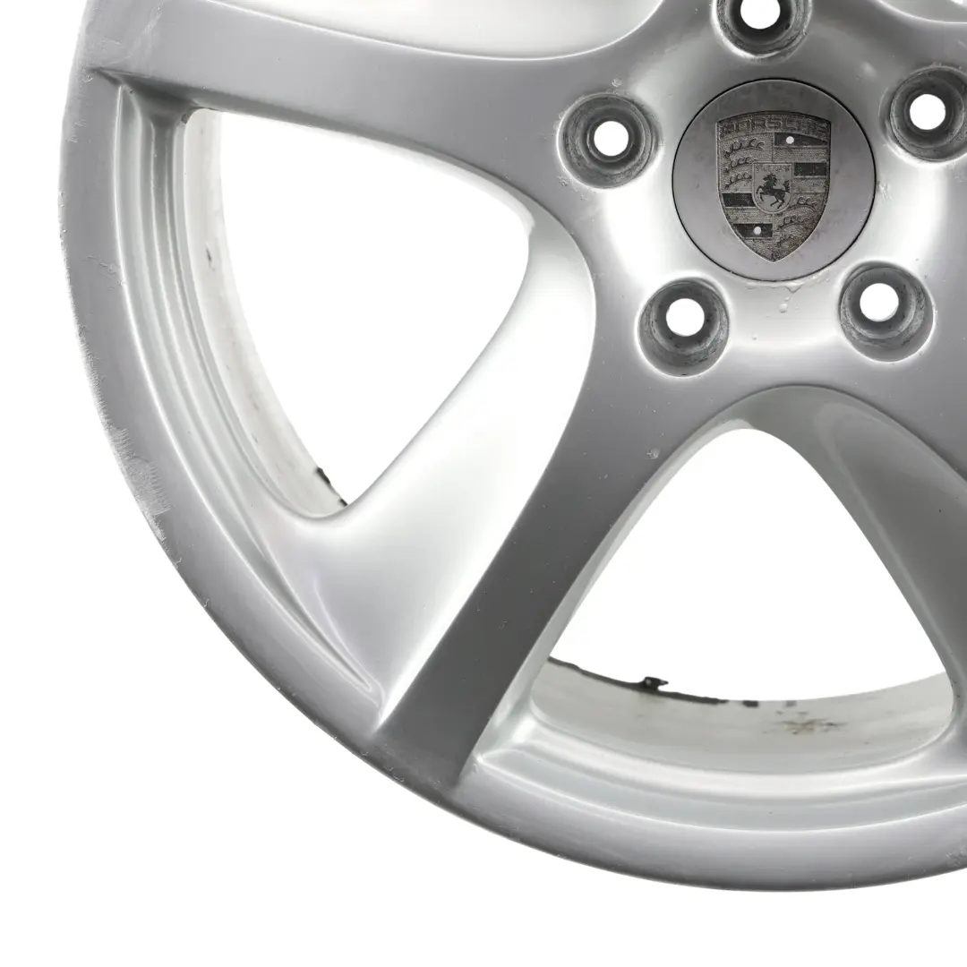 Rim Alloy Sliver 20" 9J ET:60 to Porsche Cayenne 955 9PA Wheel with Part number 7L5601025F Porsche Cayenne 955 9PA Wheel Rim Alloy Sliver 20" 9J ET:60 - SKU 7L5601025F-3 - Part number 7L5601025F