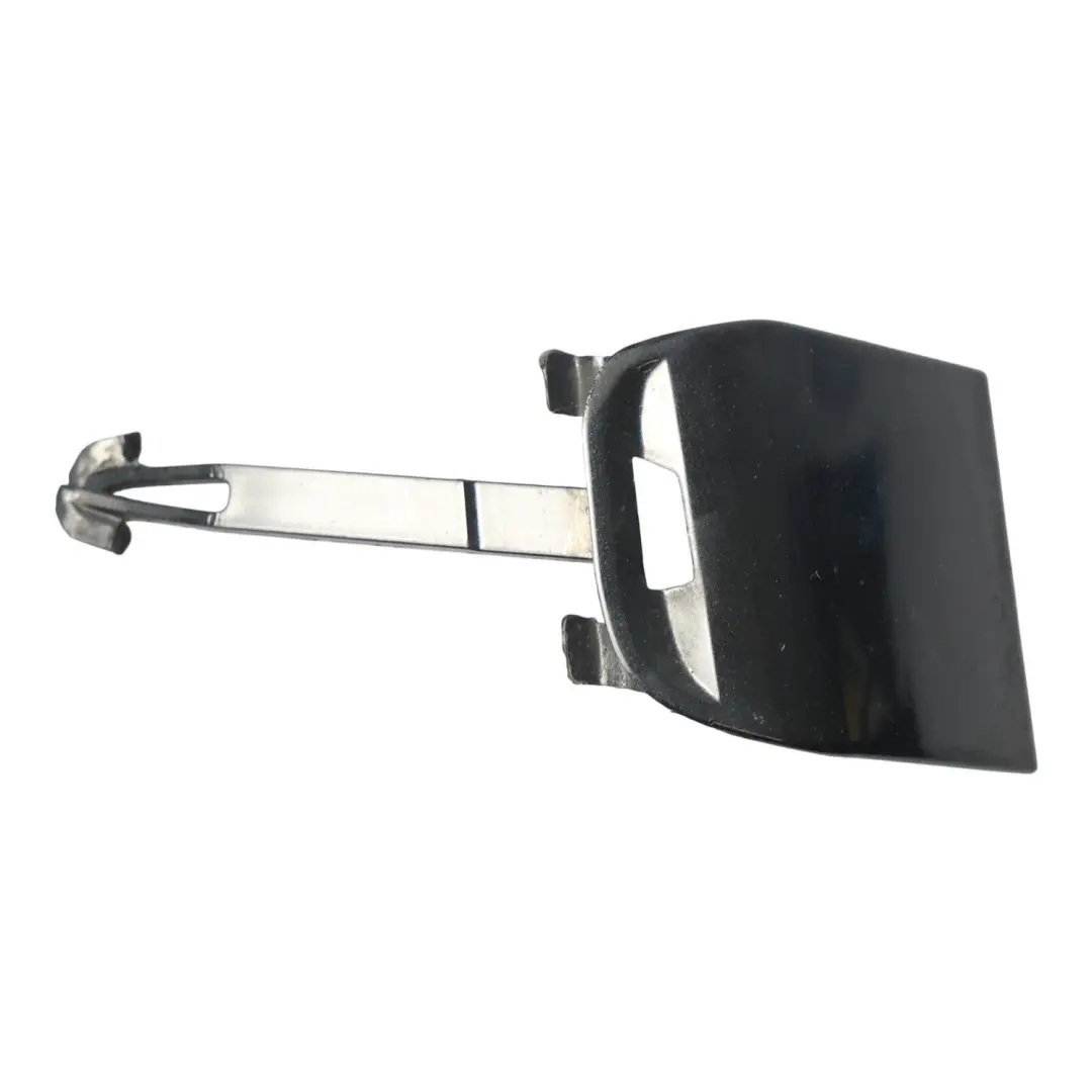 Towing Eye Flap Front Bumper Right O/S Basalt Black C9Z to Porsche Cayenne 9PA with Part number 7L5807156G Porsche Cayenne 9PA Towing Eye Flap Front Bumper Right O/S Basalt Black C9Z - SKU 7L5807156G-BAB - Part number 7L5807156G