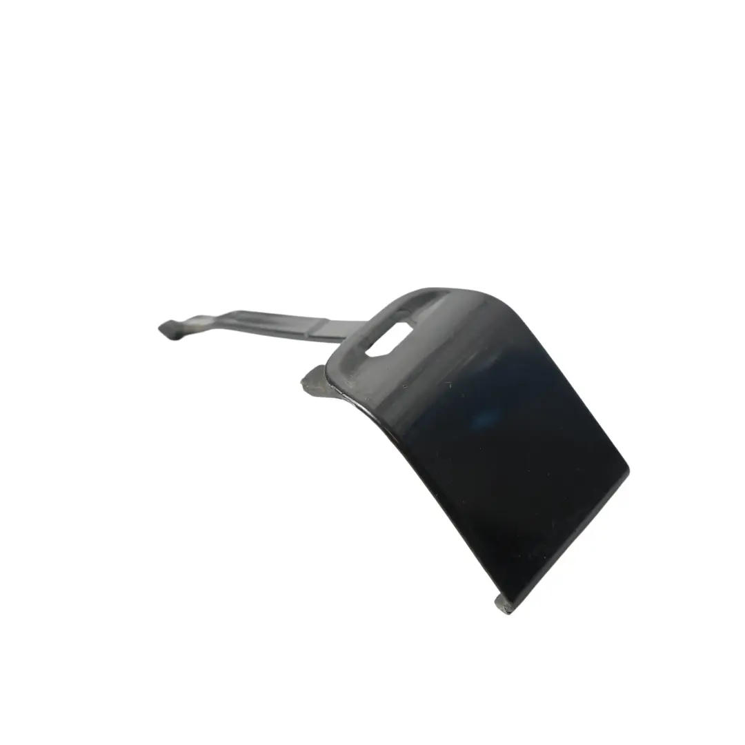 Towing Eye Flap Front Bumper Right O/S Basalt Black C9Z to Porsche Cayenne 9PA with Part number 7L5807156G Porsche Cayenne 9PA Towing Eye Flap Front Bumper Right O/S Basalt Black C9Z - SKU 7L5807156G-BAB - Part number 7L5807156G