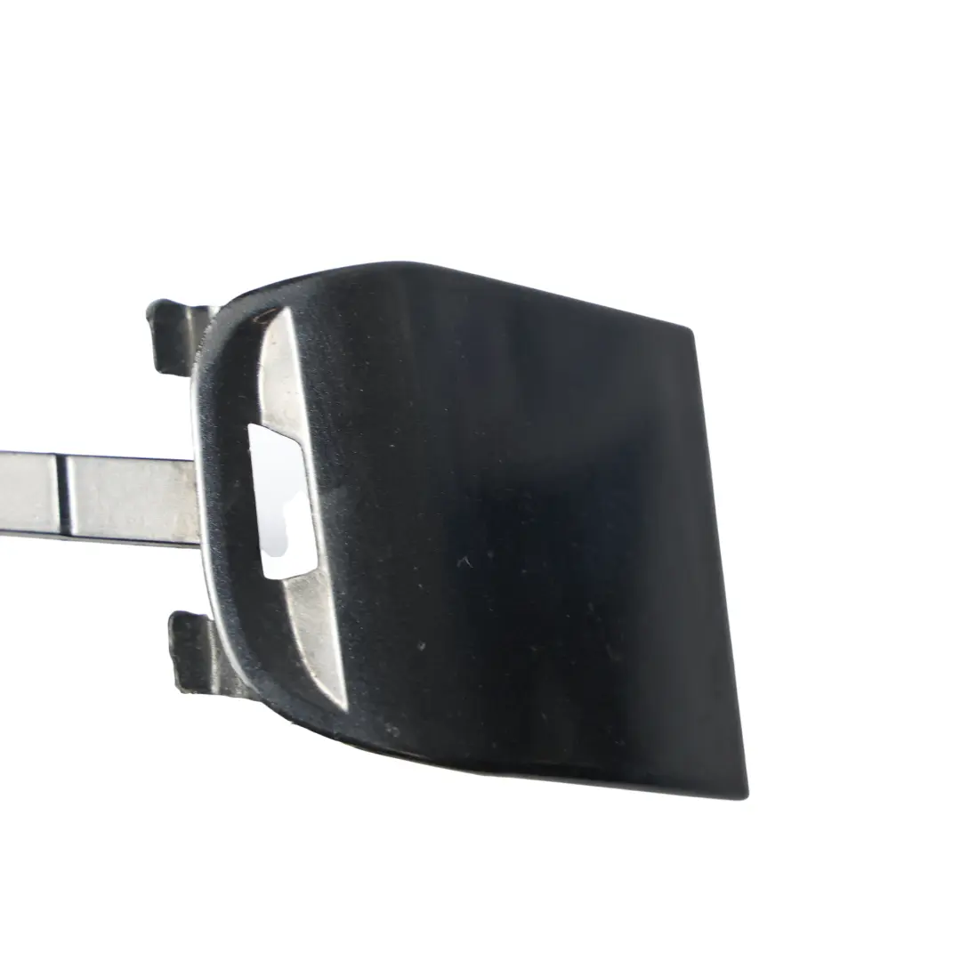 Porsche Cayenne 9PA Towing Eye Flap Front Bumper Right O/S Basalt Black C9Z - SKU 7L5807156G-BAB - Part number 7L5807156G