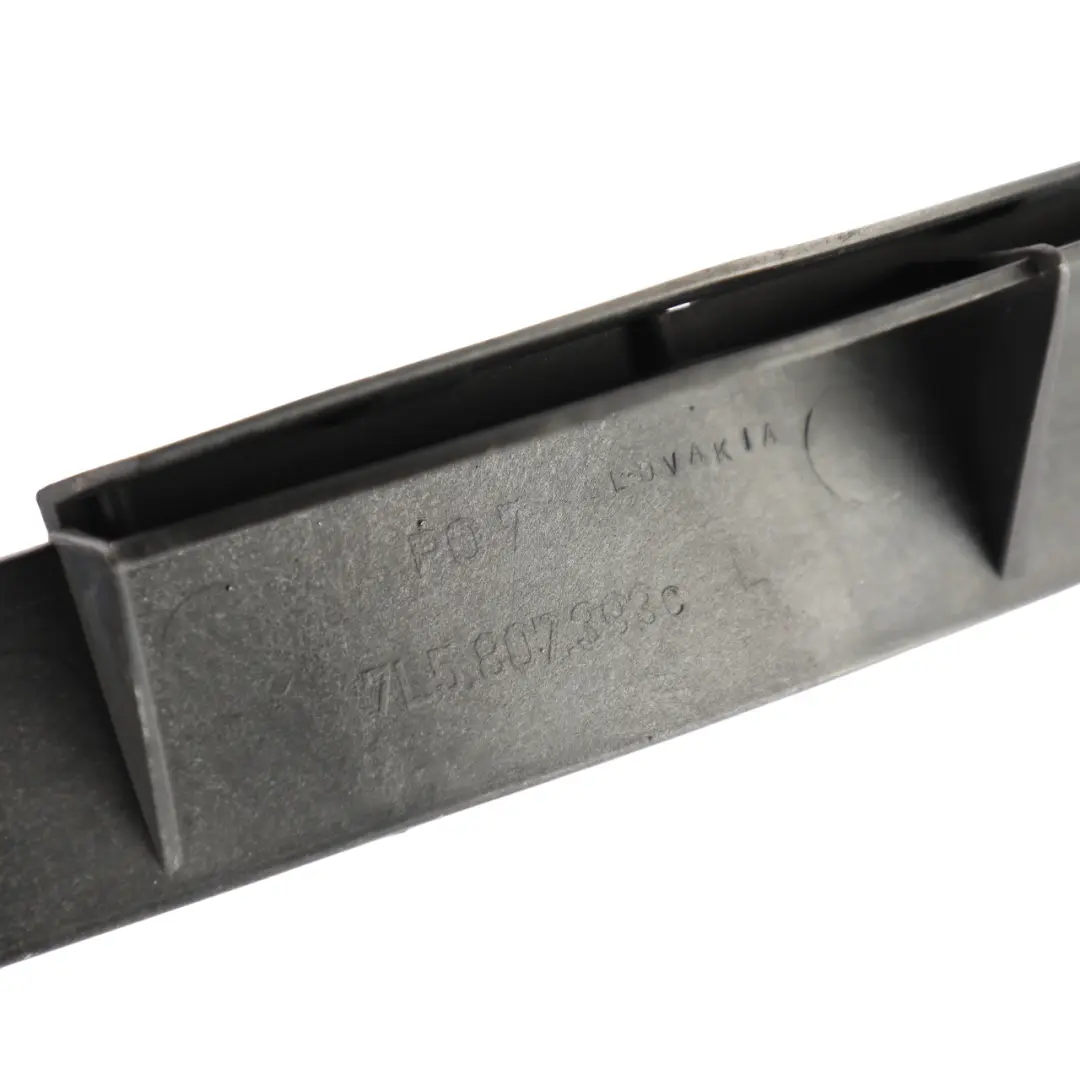 Front Bumper Support Bracket Guide Left N/S to Porsche Cayenne 955 9PA with Part number 7L5807393C Porsche Cayenne 955 9PA Front Bumper Support Bracket Guide Left N/S - SKU 7L5807393C - Part number 7L5807393C