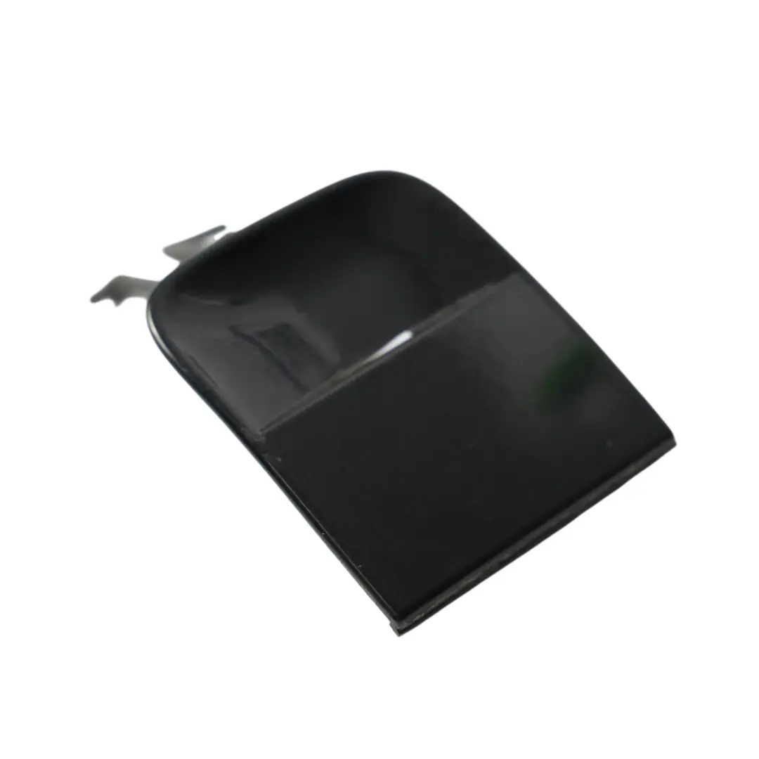 Porsche Cayenne 9PA Abschleppöse Abdeckung Hintere Links Basalt Schwarz C9Z - SKU 7L5807449F-BAB - Teilenummer 7L5807449F