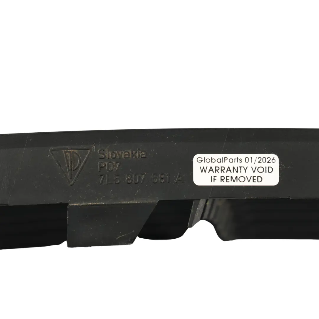 Porsche Cayenne Turbo 9PA Front Lower Bumper Grille Left N/S - SKU 7L5807681A - Part number 7L5807681A