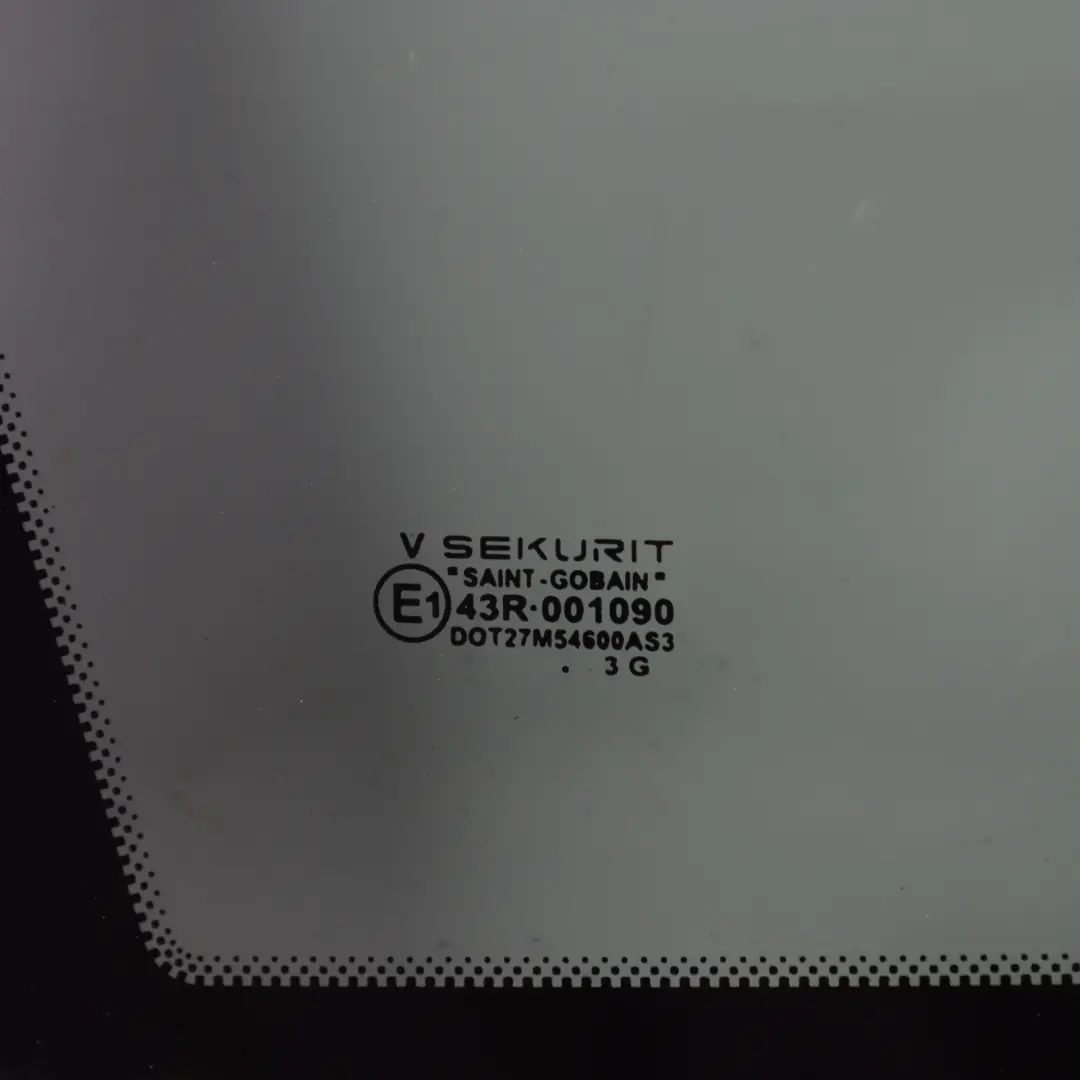 Porsche Cayenne 955 9PA Rear Window Quarter Glass Fixed Left N/S AS3 - SKU 7L5845297AG - Part number 7L5845297AG