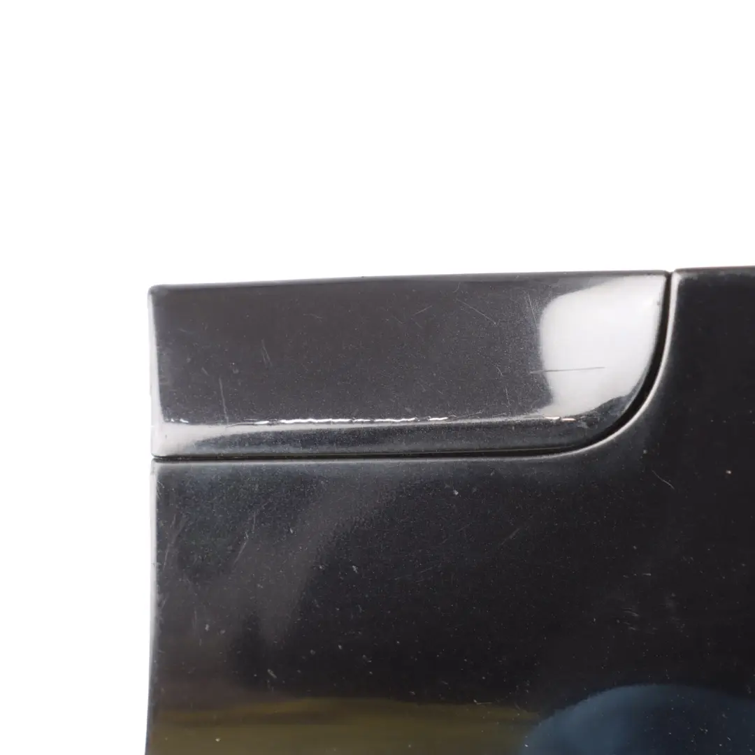 Porsche Cayenne 955 Fender Trim Molding Strip Front Right O/S Basalt Black - C9Z - SKU 7L5854960-BAB - Part number 7L5854960