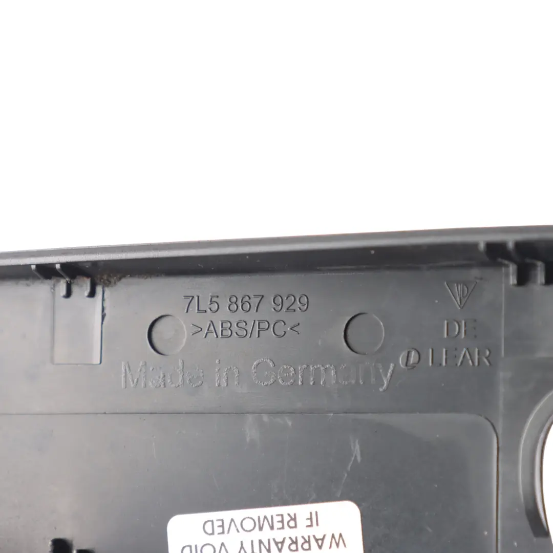 Porsche Cayenne 9PA Posteriore Bagagliaio Pannello Tergicristallo - SKU 7L5867929 - Numero di parte 7L5867929