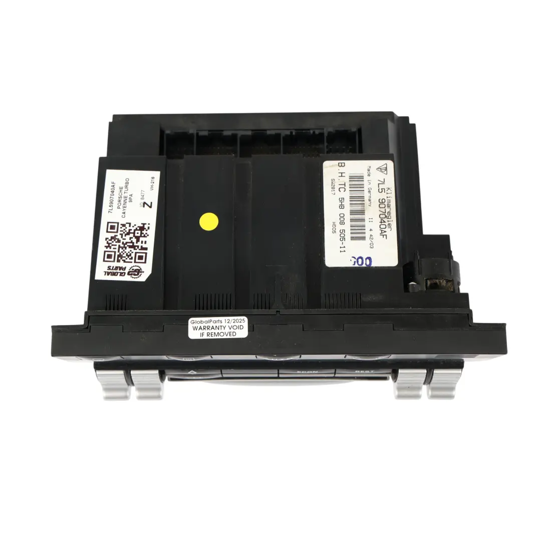 Porsche Cayenne 9PA Air Conditioning A/C Control Panel Switch - SKU 7L5907040AF - Part number 7L5907040AF
