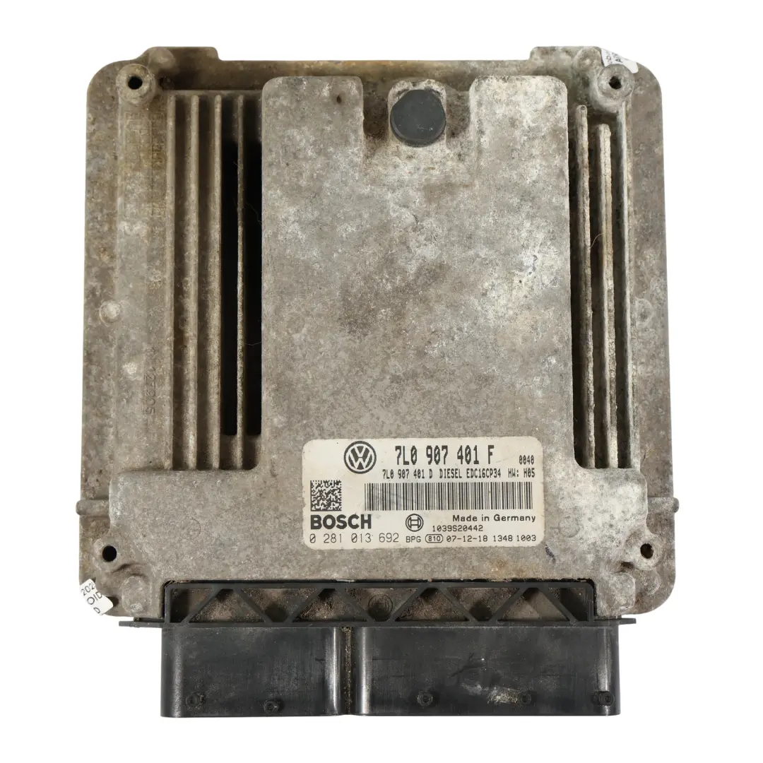 Volkswagen Touareg 7L 3.0TDI BKS 225HP Engine Unit ECU Kit Automatic - SKU 7L5907401-2 - Part number 7L5907401