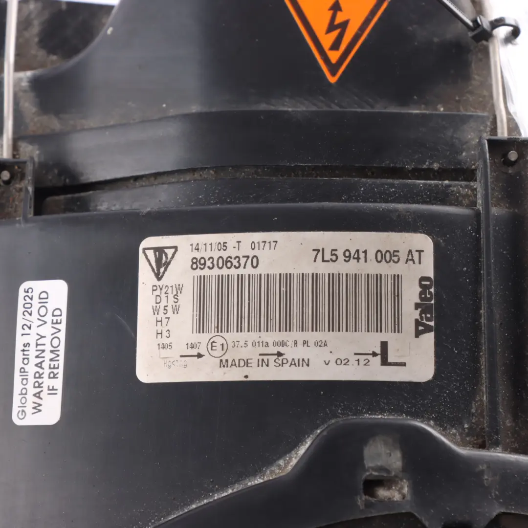 Headlight Halogen Headlamp Passenger's Side N/S 7L5941032 to Porsche Cayenne 955 with Part number 7L5941005AT Porsche Cayenne 955 Headlight Halogen Headlamp Passenger's Side N/S 7L5941032 - SKU RHD-95563115710 - Part number 7L5941005AT