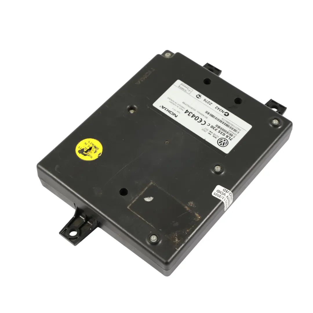 Volkswagen Touareg 7L Bluetooth Telephone Module Control Unit - SKU 7L6035730C - Part number 7L6035730C