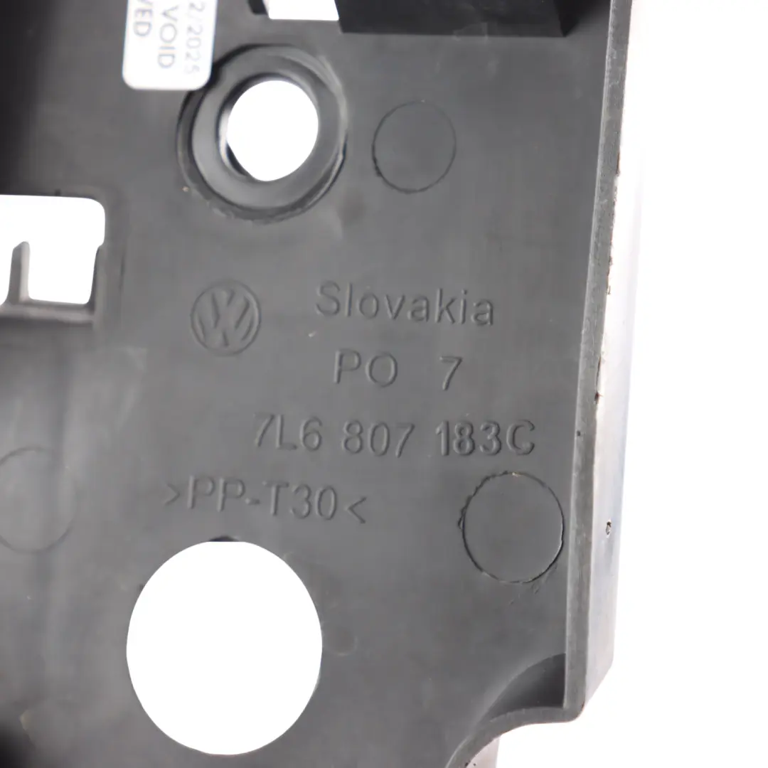 VW Volkswagen Touareg 7L Front Bumper Bracket Mount Holder Left N/S - SKU 7L6807183C - Part number 7L6807183C