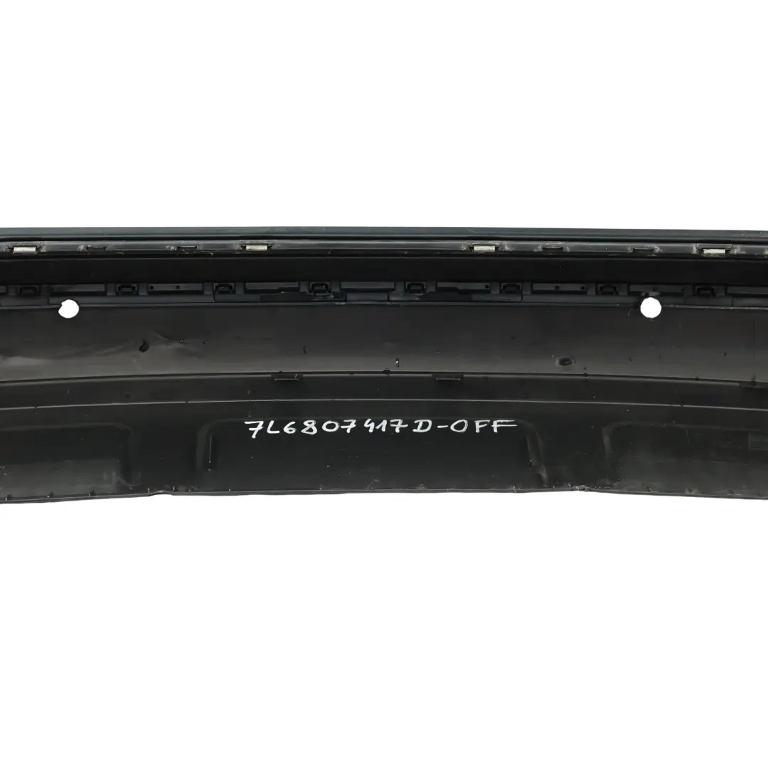 VW Touareg 7L Rear Bumper PDC Trim Cover Panel Offroad Grey Metallic - D7U - SKU 7L6807417D-OFF - Part number 7L6807417D
