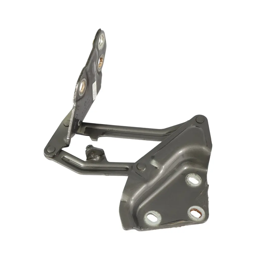 7L Bonnet Hinge Front Left N/S Atacama Grey - R7P to Volkswagen Touareg with Part number 7L6823301A Volkswagen Touareg 7L Bonnet Hinge Front Left N/S Atacama Grey - R7P - SKU 7L6823301A-ATG - Part number 7L6823301A