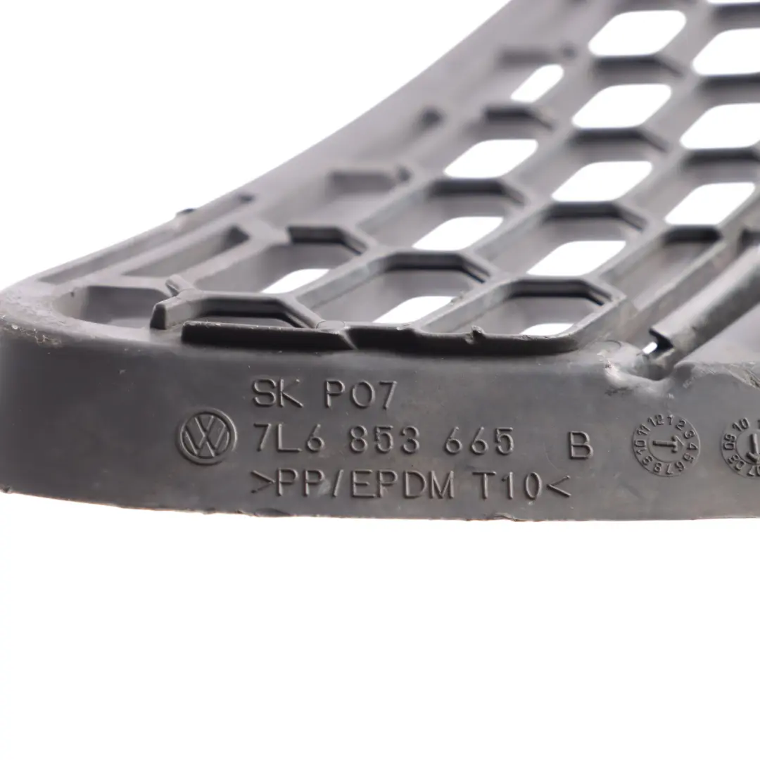 VW Volkswagen Touareg 7L Front Bumper Vent Grille Trim Left N/S - SKU 7L6853665B - Part number 7L6853665B