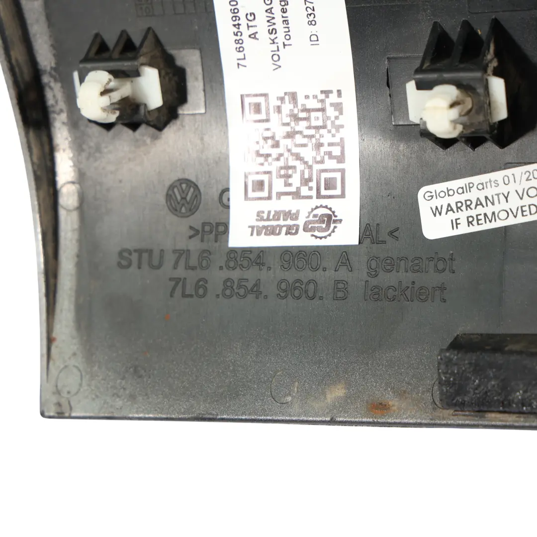 7L Kotflügelformteil Radlauf Vorne Rechts Atacama Grau-R7P für VW Touareg mit Teilenummer 7L6854960B VW Touareg 7L Kotflügelformteil Radlauf Vorne Rechts Atacama Grau-R7P - SKU 7L6854960B-ATG - Teilenummer 7L6854960B