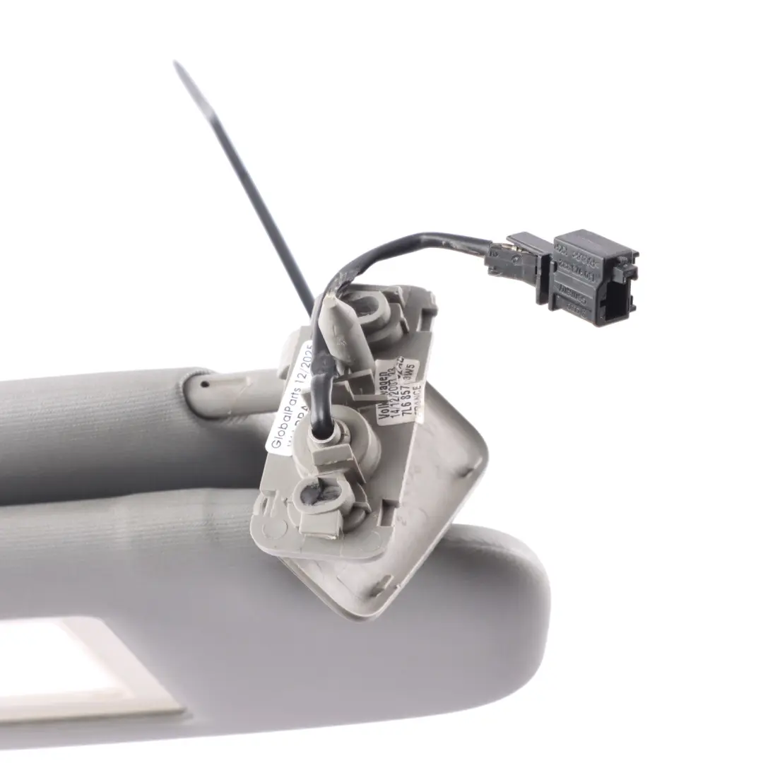 Volkswagen VW Touareg 7L Sun Visor Cover Panel Right O/S Grey - SKU 7L6857552AQ-1 - Part number 7L6857552AQ