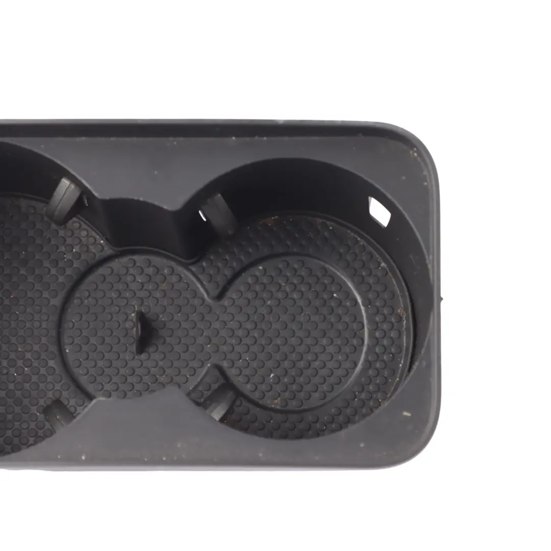 VW Volkswagen Touareg 7L Center Console Storage Cup Holder Black - SKU 7L6858602B - Part number 7L6858602B