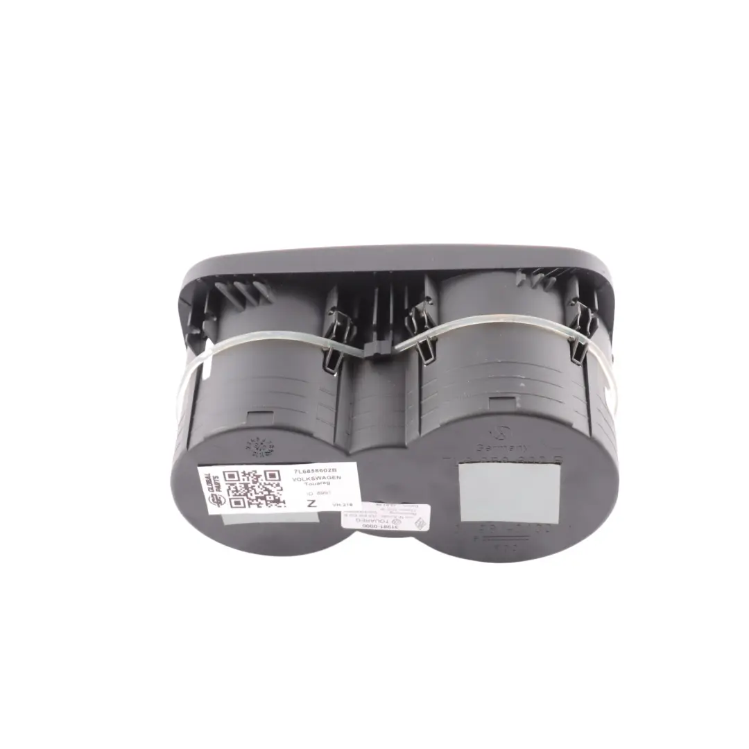 7L Center Console Storage Cup Holder Black to VW Volkswagen Touareg with Part number 7L6858602B VW Volkswagen Touareg 7L Center Console Storage Cup Holder Black - SKU 7L6858602B - Part number 7L6858602B