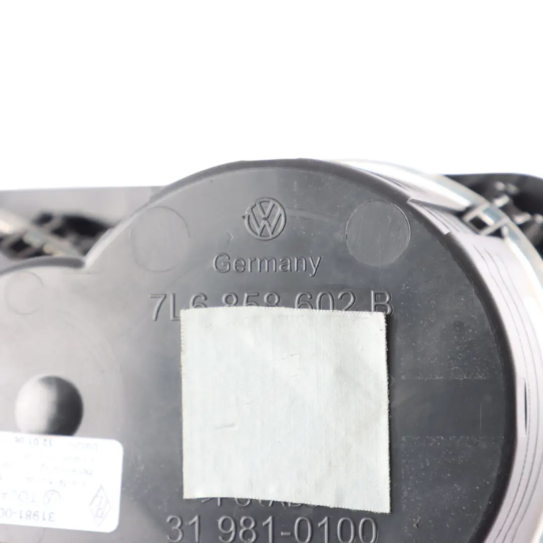 7L Center Console Storage Cup Holder Black to VW Volkswagen Touareg with Part number 7L6858602B VW Volkswagen Touareg 7L Center Console Storage Cup Holder Black - SKU 7L6858602B - Part number 7L6858602B