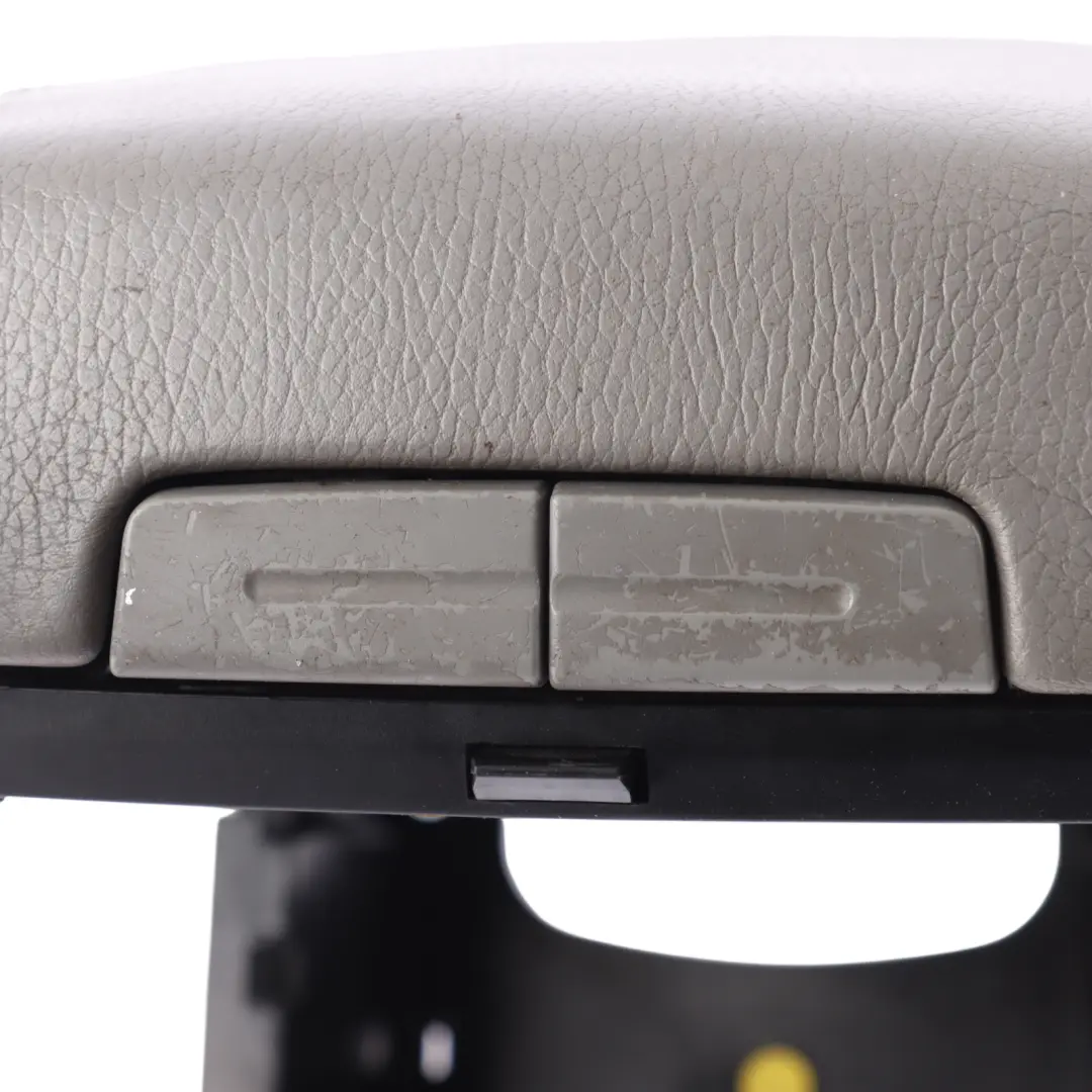 Volkswagen Touareg 7L Centre Console Armrest Black Leather - SKU 7L6863762D - Part number 7L6863762D