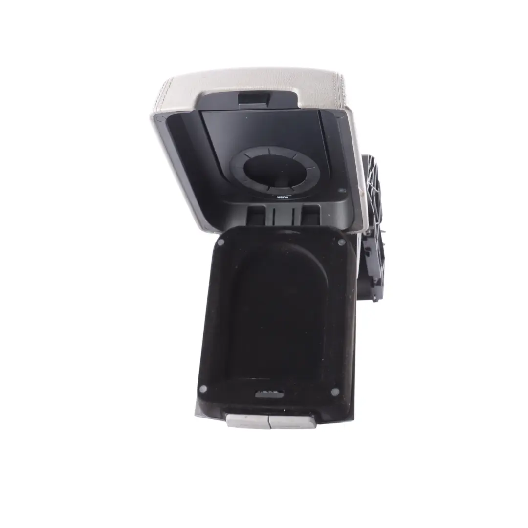 Volkswagen Touareg 7L Centre Console Armrest Black Leather - SKU 7L6863762D - Part number 7L6863762D