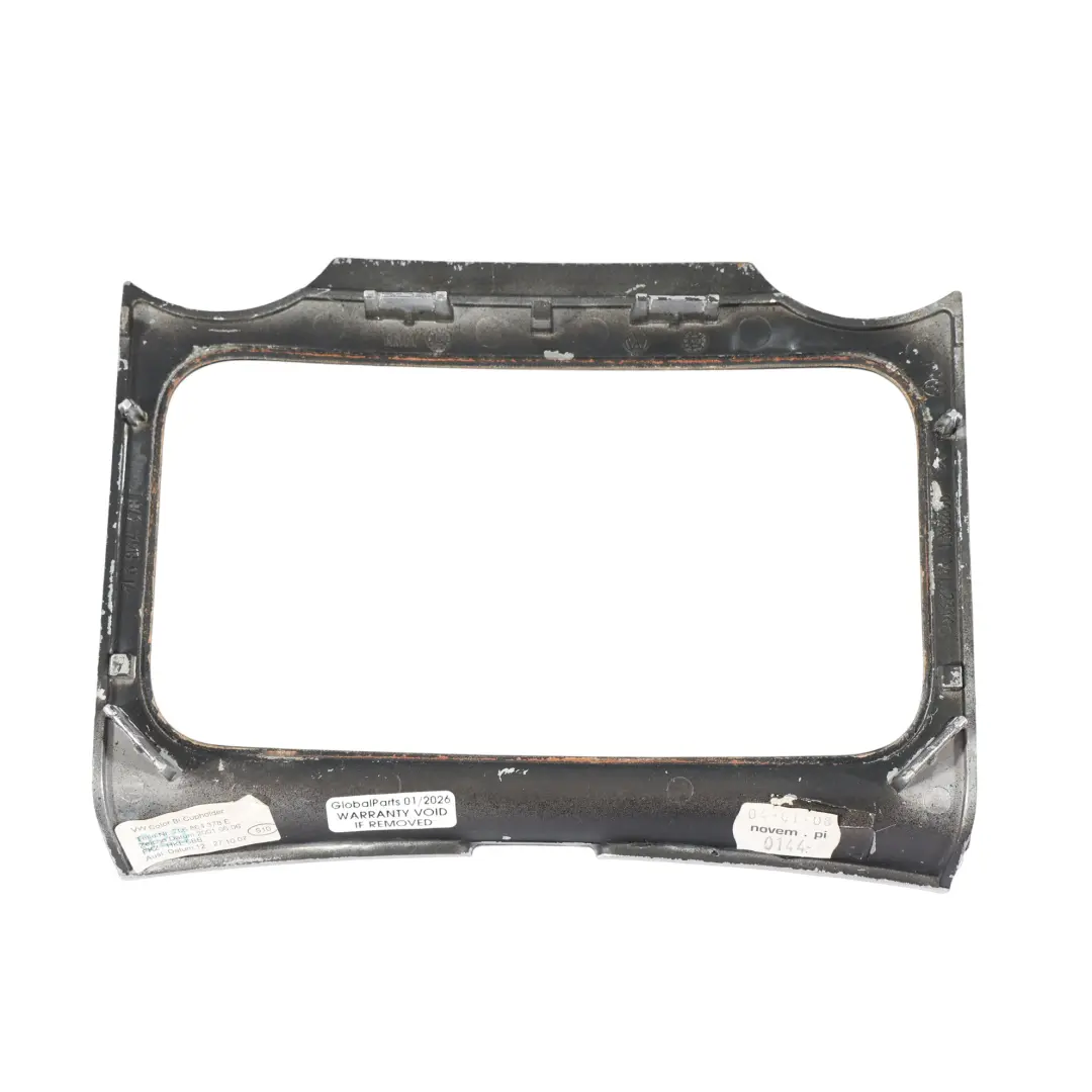 Volkswagen Touareg 7L Dekor Abdeckung Mitte Bodenkonsole Schwarz - SKU 7L6864378E-1 - Teilenummer 7L6864378E