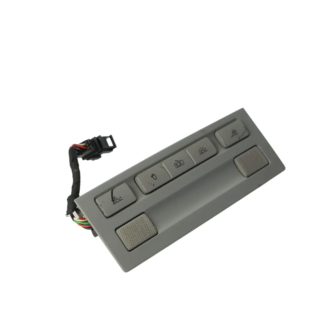 VW Volkswagen Touareg 7L Roof Light Switch Unit Panel Button Centre - SKU 7L6868349M - Part number 7L6868349M