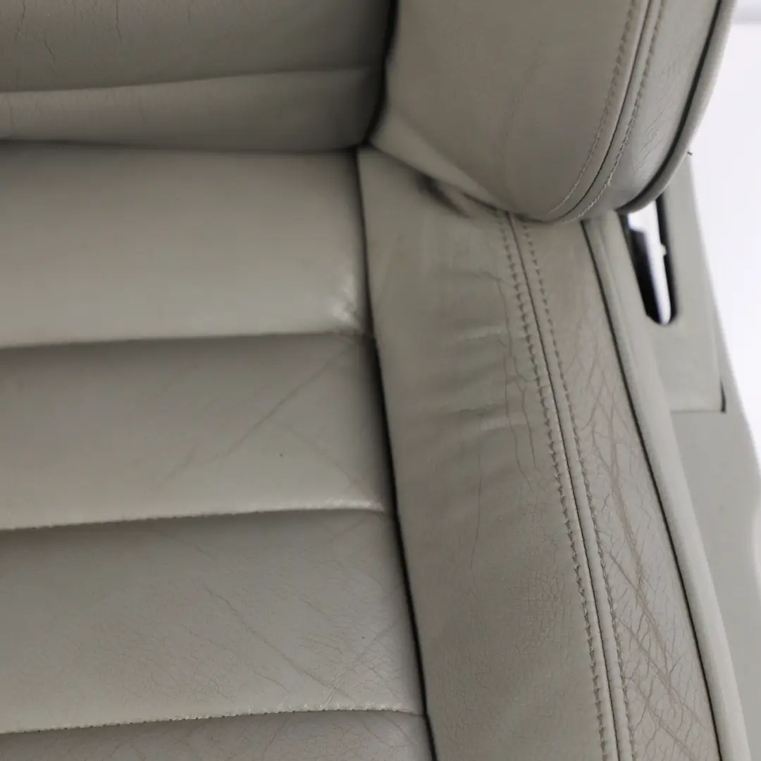 7L Front Comfort Seat Heated Electric Leather Crytal Grey Left N/S to VW Touareg with Part number 7L6881805CE VW Touareg 7L Front Comfort Seat Heated Electric Leather Crytal Grey Left N/S - SKU 7L6881805CE - Part number 7L6881805CE