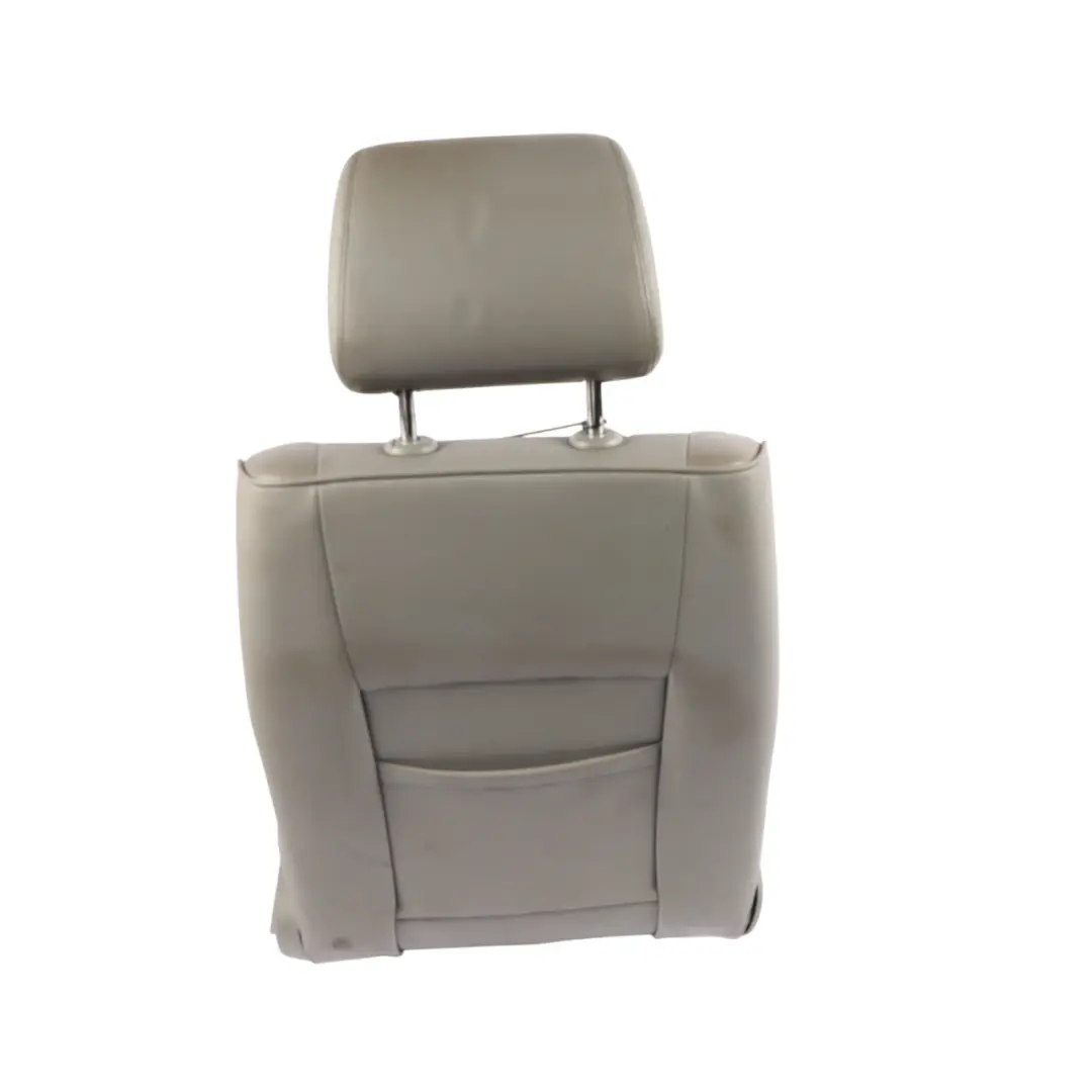 VW Touareg 7L Front Comfort Seat Heated Electric Leather Crytal Grey Left N/S - SKU 7L6881805CE - Part number 7L6881805CE