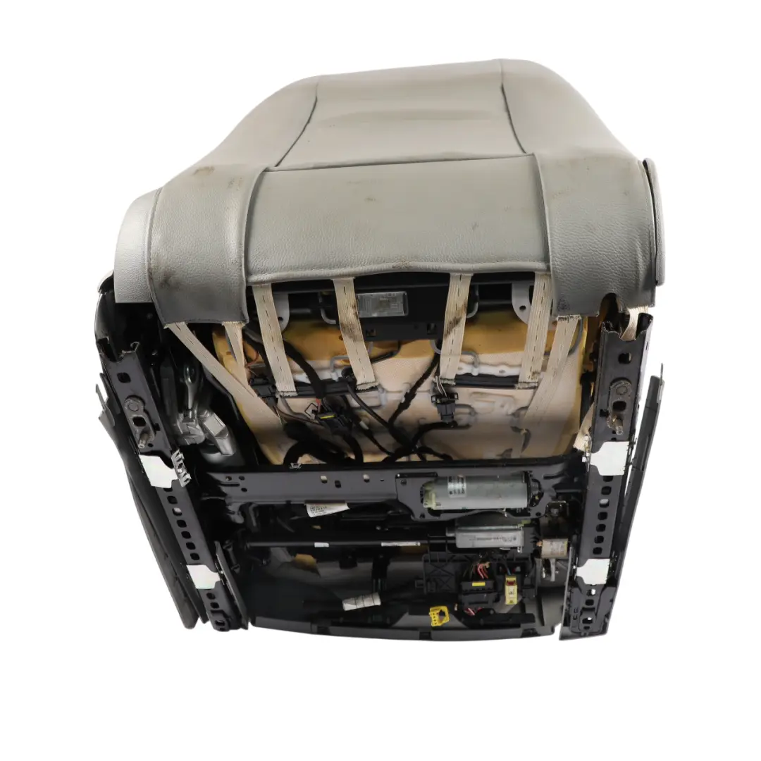 7L Front Comfort Seat Heated Electric Leather Crytal Grey Left N/S to VW Touareg with Part number 7L6881805CE VW Touareg 7L Front Comfort Seat Heated Electric Leather Crytal Grey Left N/S - SKU 7L6881805CE - Part number 7L6881805CE