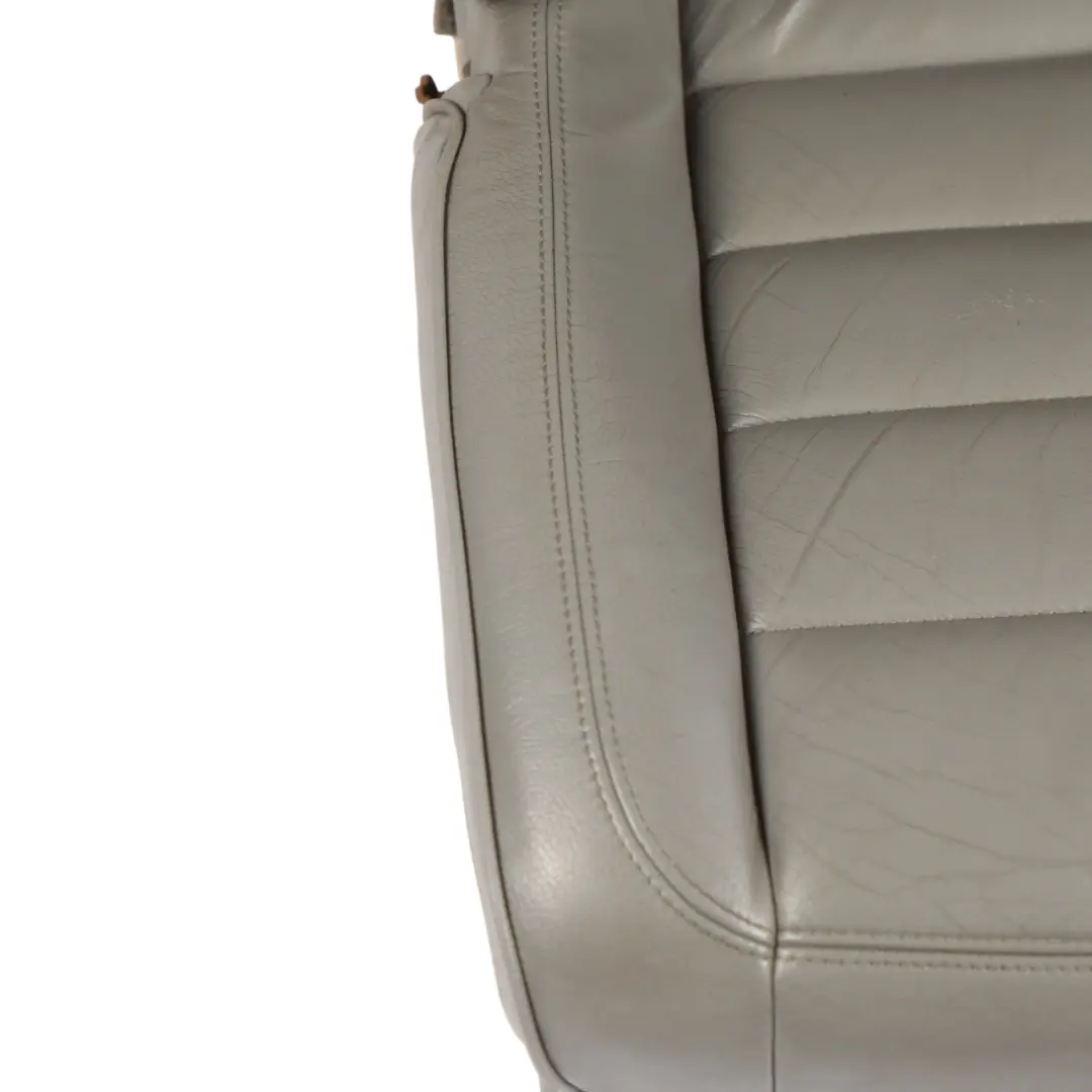 VW Touareg 7L Front Comfort Seat Heated Electric Leather Crytal Grey Left N/S - SKU 7L6881805CE - Part number 7L6881805CE