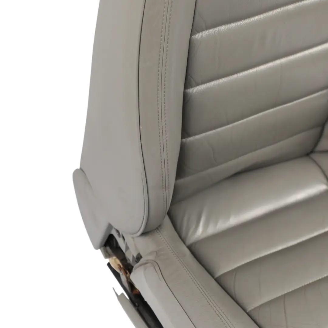 7L Front Comfort Seat Heated Electric Leather Crytal Grey Left N/S to VW Touareg with Part number 7L6881805CE VW Touareg 7L Front Comfort Seat Heated Electric Leather Crytal Grey Left N/S - SKU 7L6881805CE - Part number 7L6881805CE