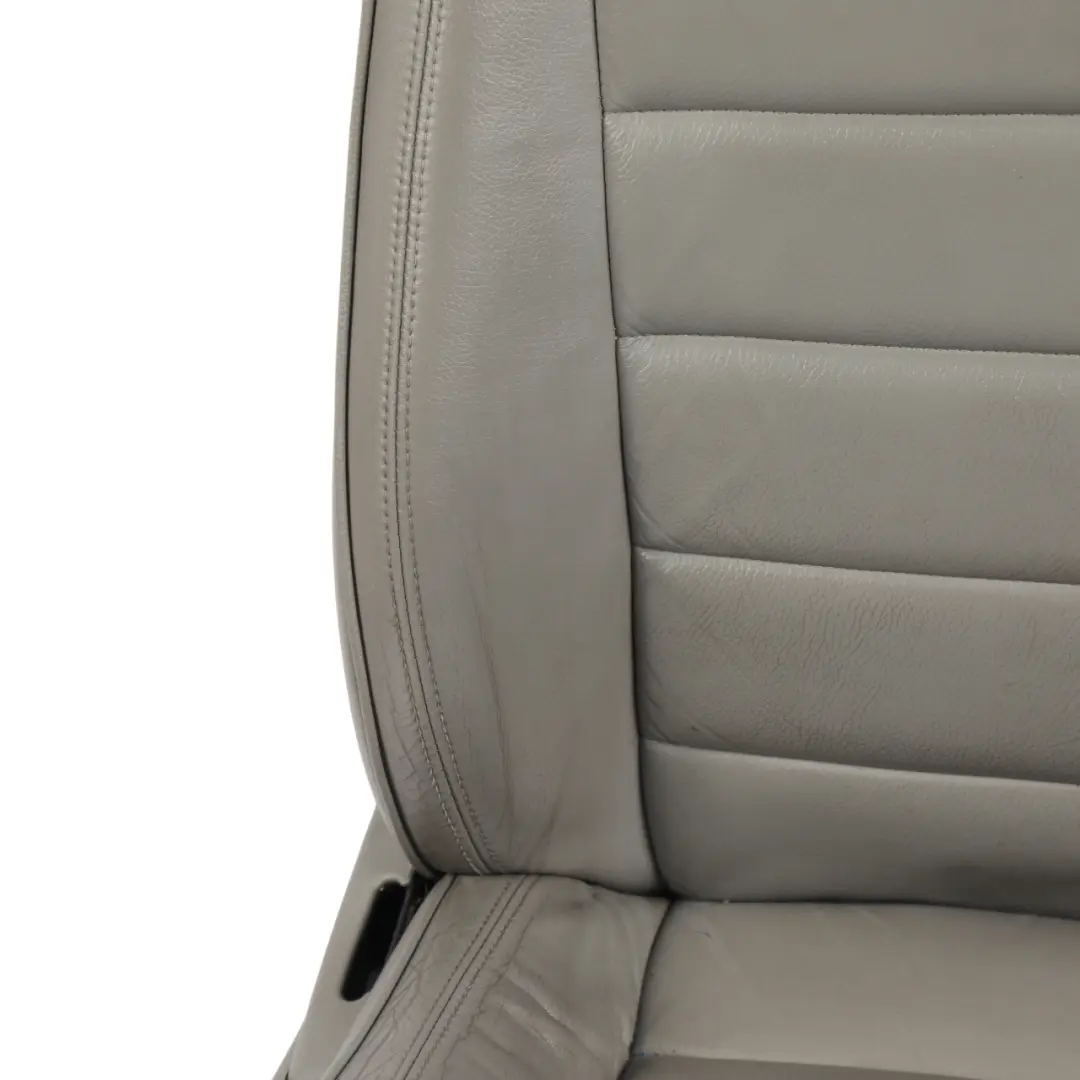 VW Touareg 7L Front Comfort Seat Heated Electric Leather Crytal Grey Right O/S - SKU 7L6881806CE - Part number 7L6881806CE