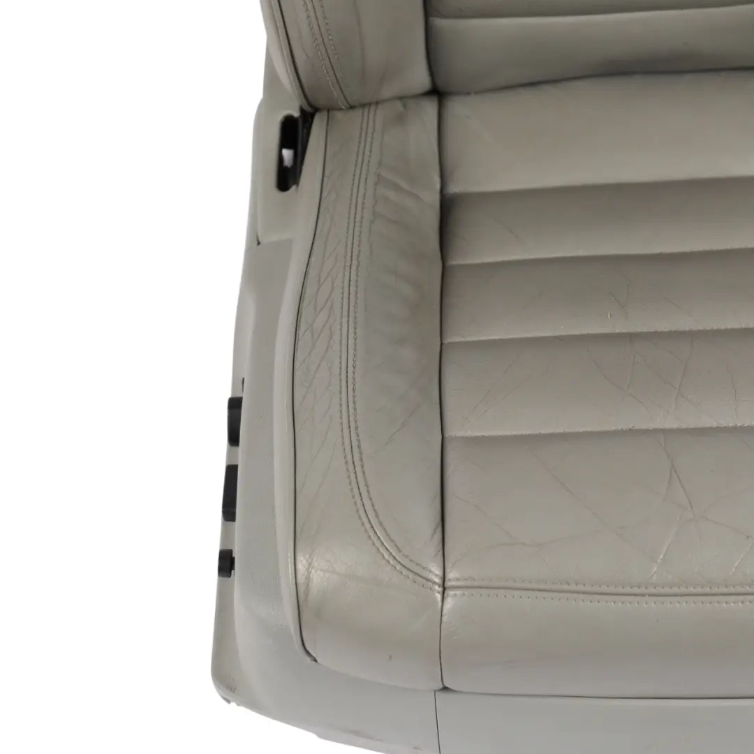 7L Front Comfort Seat Heated Electric Leather Crytal Grey Right O/S to VW Touareg with Part number 7L6881806CE VW Touareg 7L Front Comfort Seat Heated Electric Leather Crytal Grey Right O/S - SKU 7L6881806CE - Part number 7L6881806CE