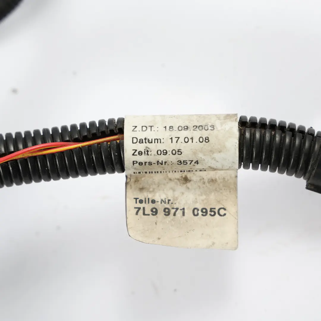 Volkswagen Touareg 7L Frontstoßstange PDC Kabel Baum - SKU 7L9971095C - Teilenummer 7L9971095C