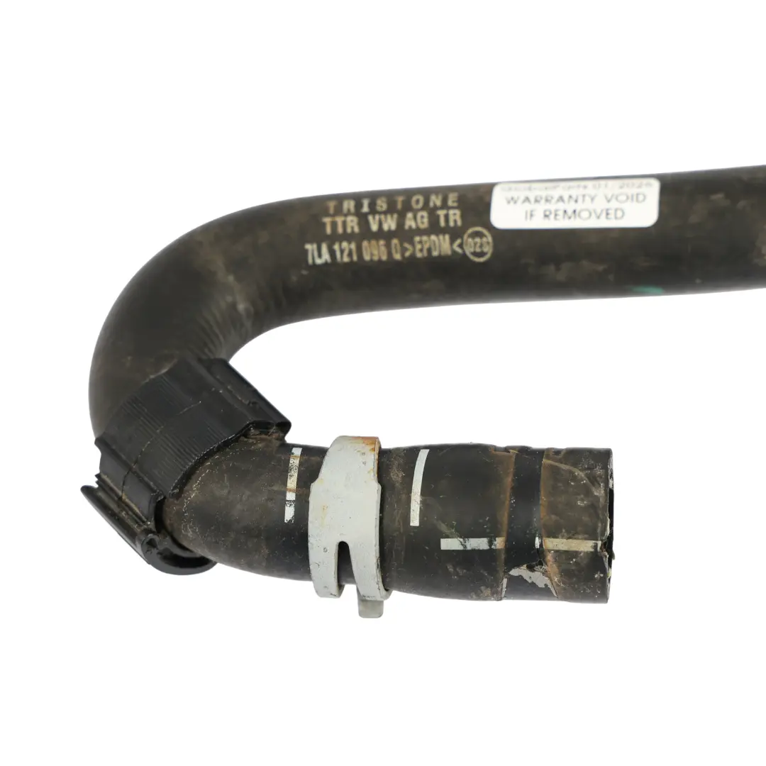 Wasser Kühlmittel Schlauch 2.0 TDI für VW Volkswagen Transporter T6 mit Teilenummer 7LA121096Q VW Volkswagen Transporter T6 Wasser Kühlmittel Schlauch 2.0 TDI - SKU 7LA121096Q - Teilenummer 7LA121096Q