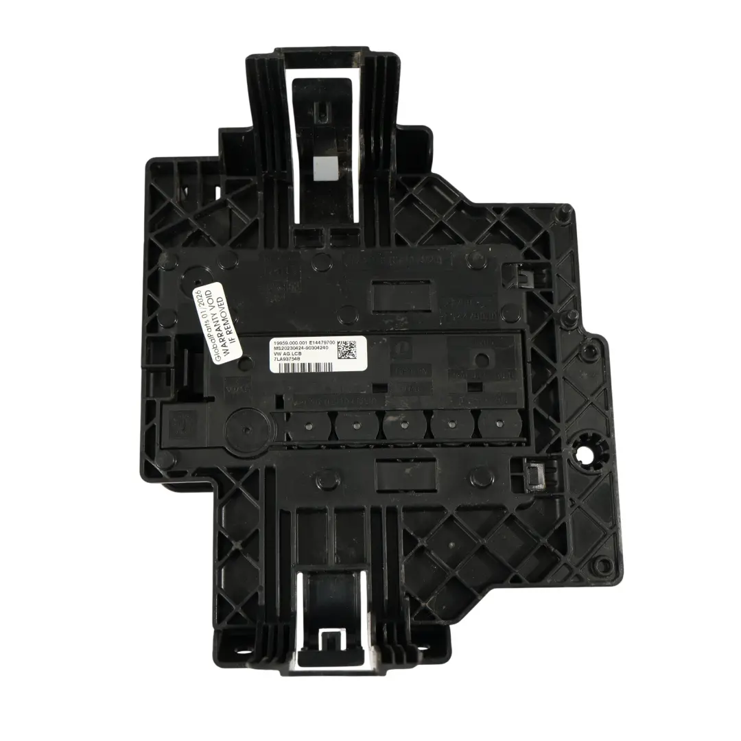 Scatola Distribuzione Alimentazione Supporto per Volkswagen Transporter T6 con numero di parte 7LA937548 Volkswagen Transporter T6 Scatola Distribuzione Alimentazione Supporto - SKU 7LA937548 - Numero di parte 7LA937548