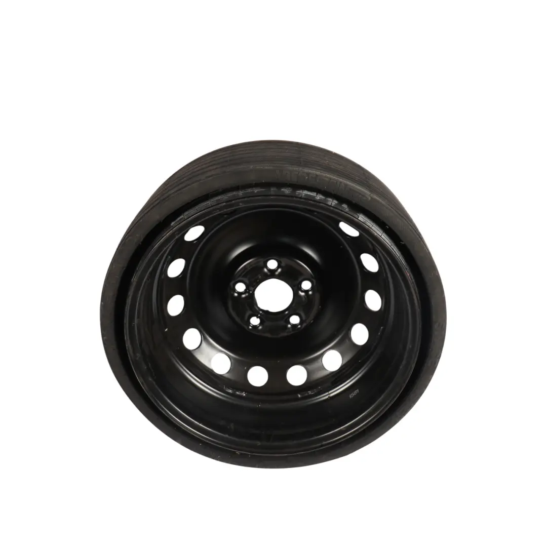 VW Touareg 7L Space Wheel Steel Rim Spare Vredestein Tire 195/75 18" - SKU 4L0601010A - Part number 4L0601010A