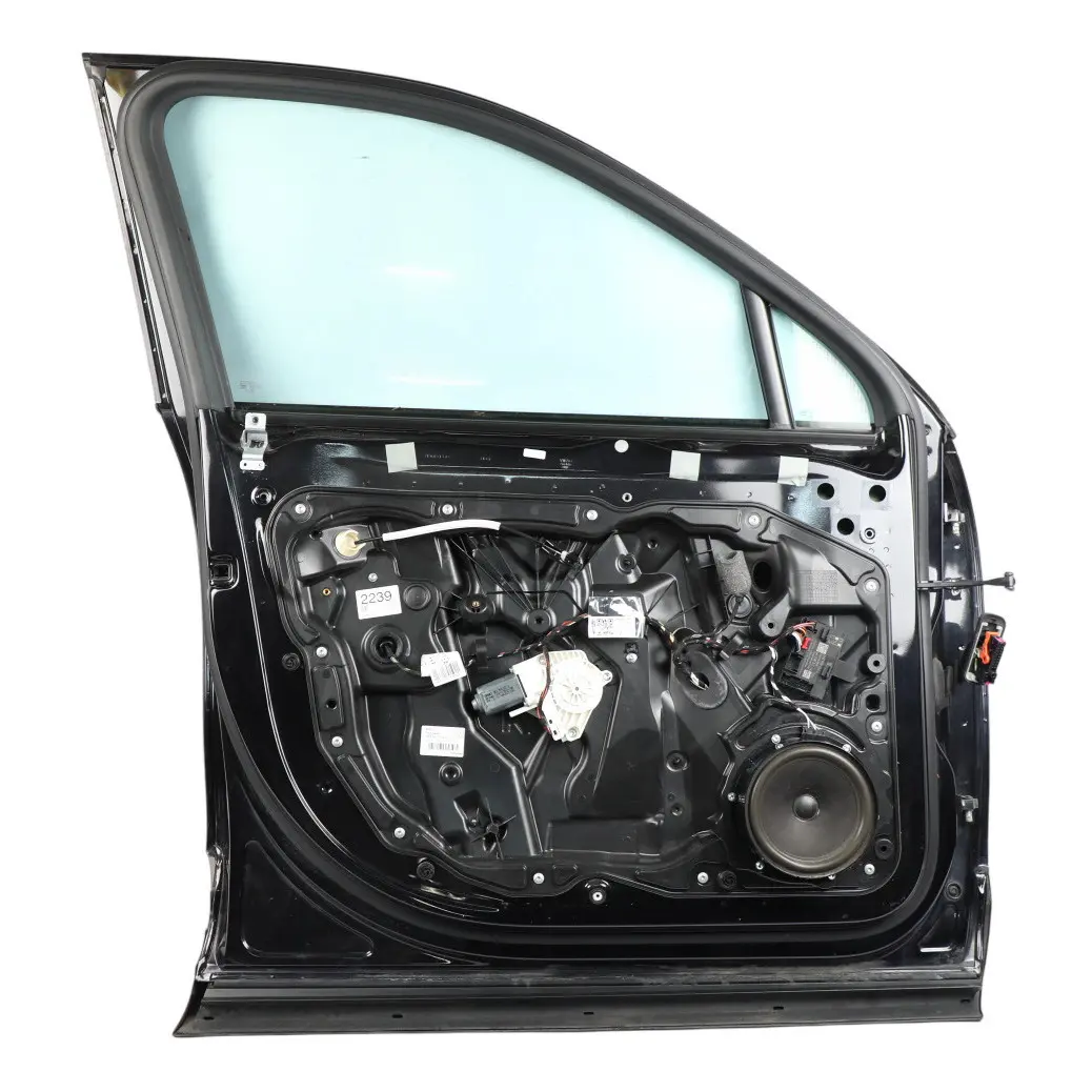 Volkswagen VW Touareg 7P Front Left Door N/S Covering Deep Black - C9X - SKU 7P0831055-DBL - Part number 7P0831055