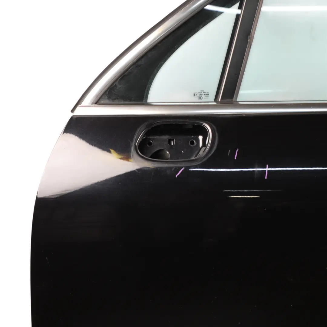 Volkswagen VW Touareg 7P Front Left Door N/S Covering Deep Black - C9X - SKU 7P0831055-DBL - Part number 7P0831055