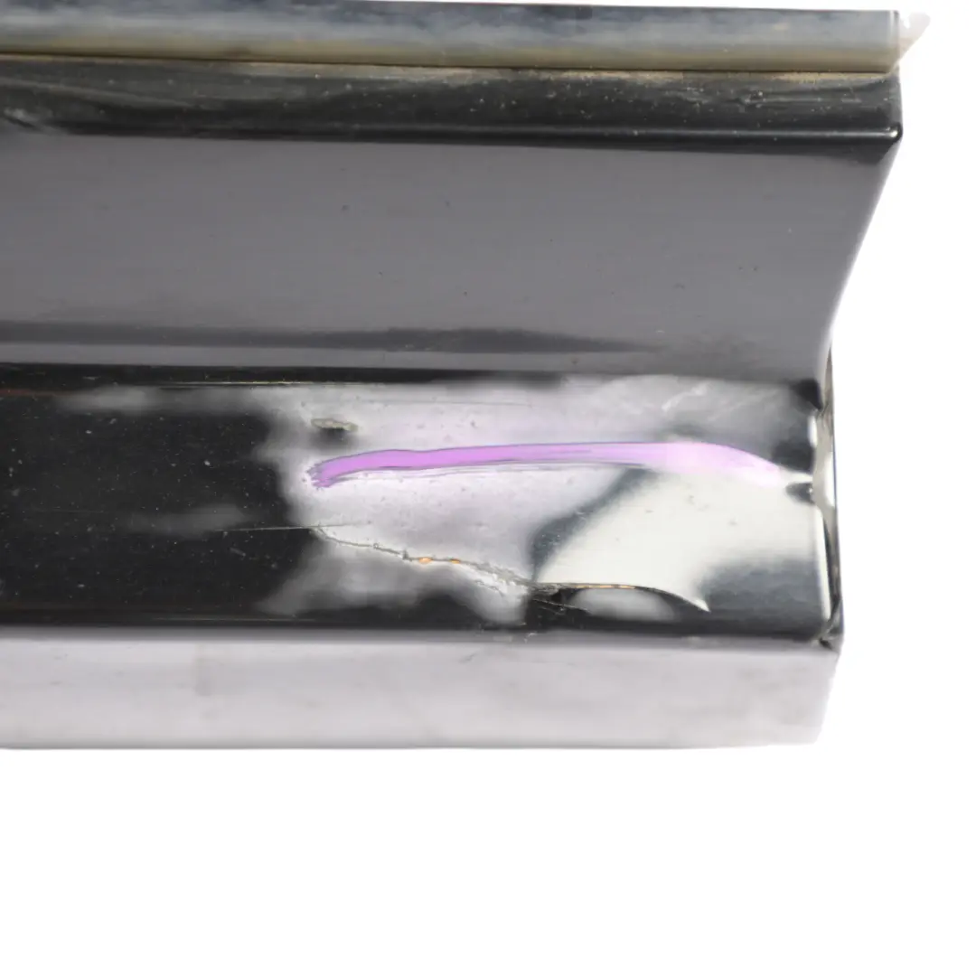 Volkswagen VW Touareg 7P Front Left Door N/S Covering Deep Black - C9X - SKU 7P0831055-DBL - Part number 7P0831055