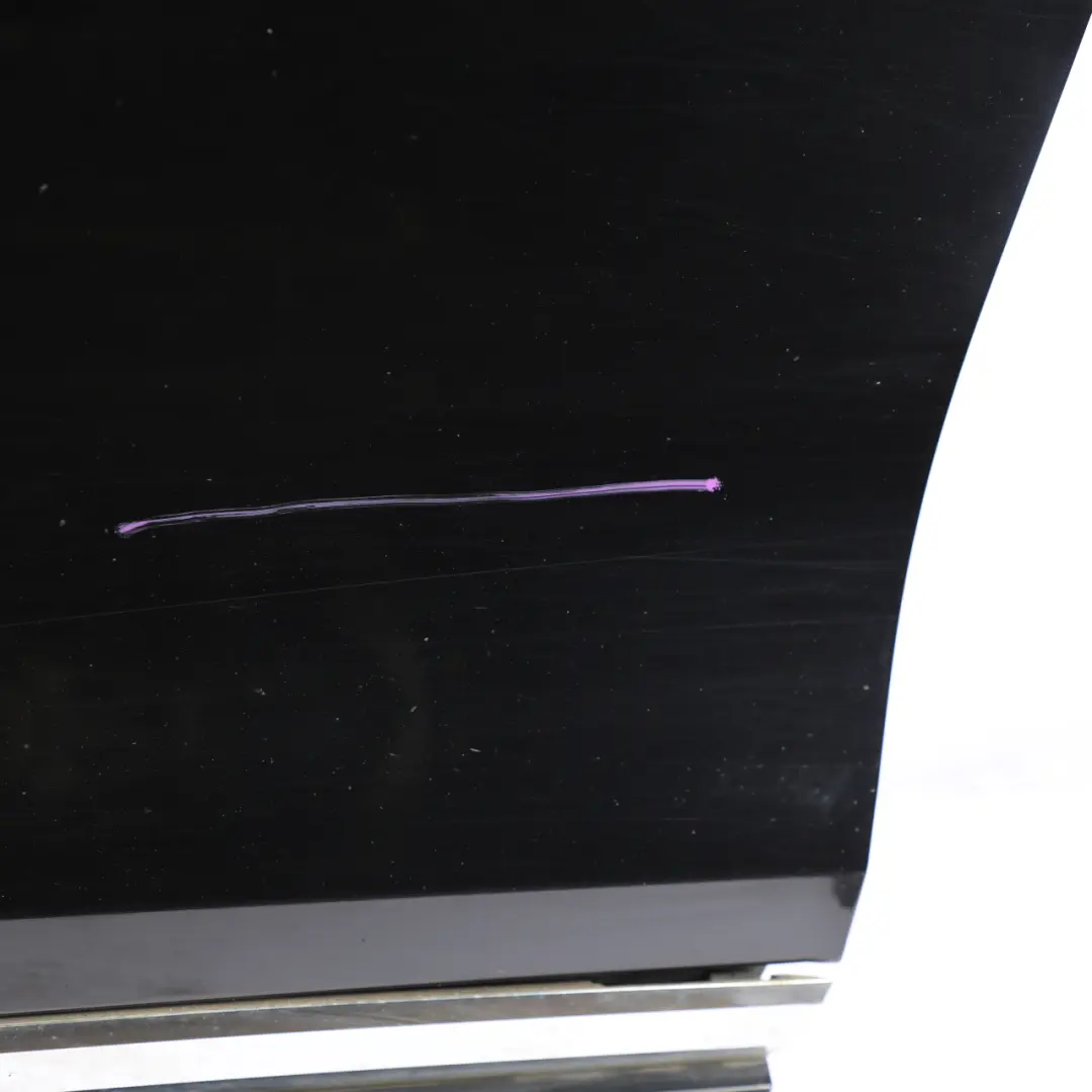 Volkswagen VW Touareg 7P Front Left Door N/S Covering Deep Black - C9X - SKU 7P0831055-DBL - Part number 7P0831055