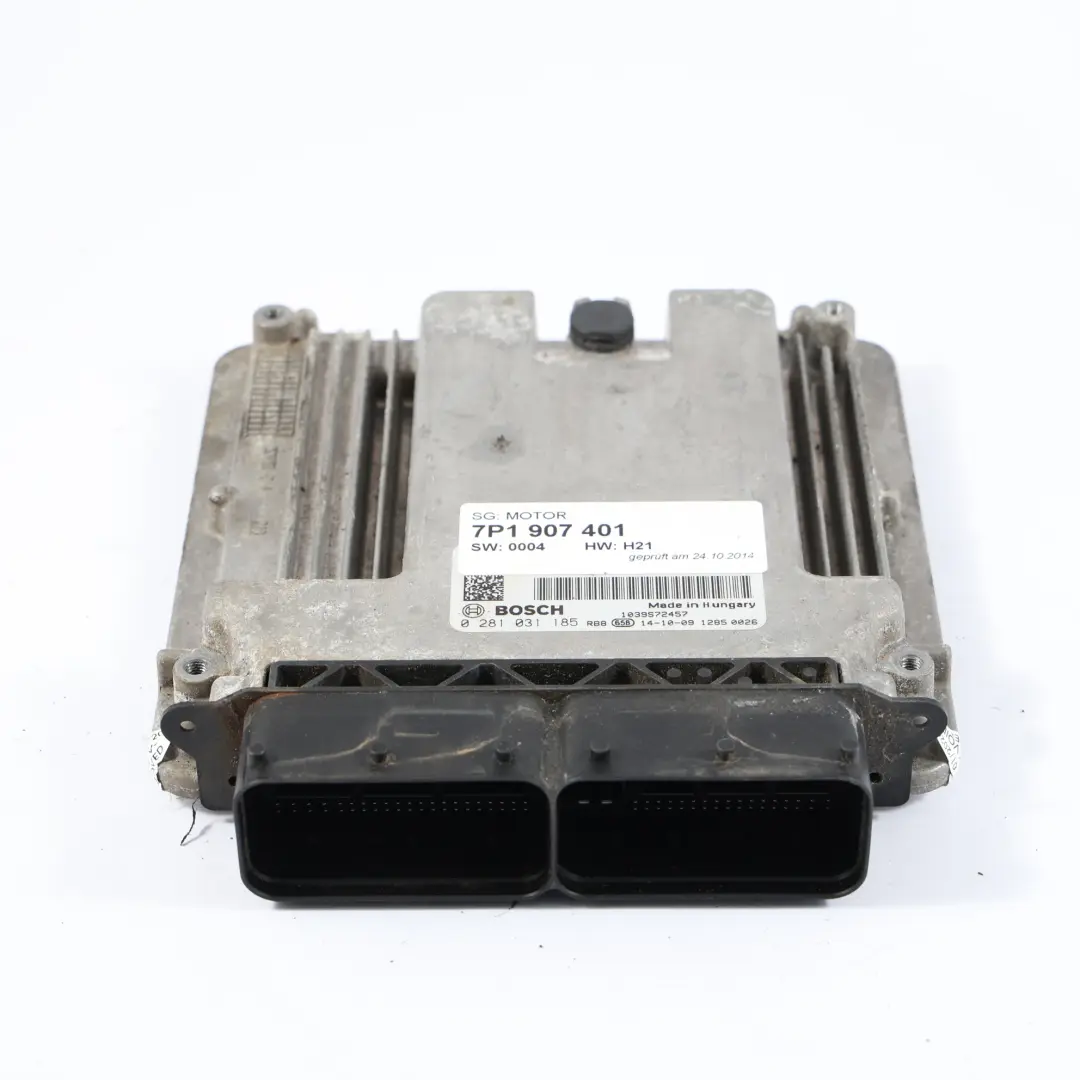 7L 3.0 TDI CVVA 262HP Control Motor ECU Automático para Volkswagen Touareg con número de pieza 7P1907401 Volkswagen Touareg 7L 3.0 TDI CVVA 262HP Control Motor ECU Automático - SKU 7P1907401 - Número de pieza 7P1907401