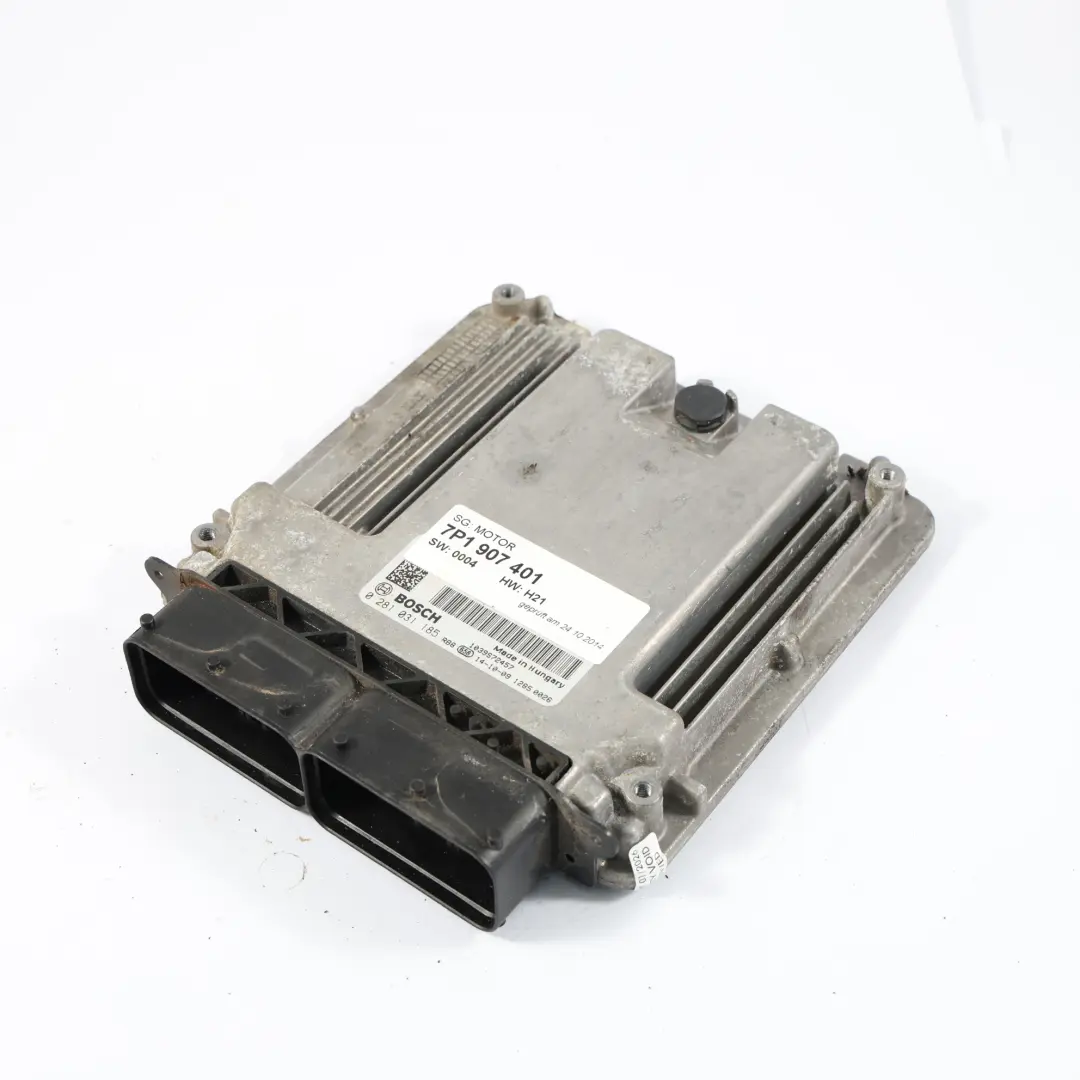 Volkswagen Touareg 7L 3.0 TDI CVVA 262HP Control Motor ECU Automático - SKU 7P1907401 - Número de pieza 7P1907401