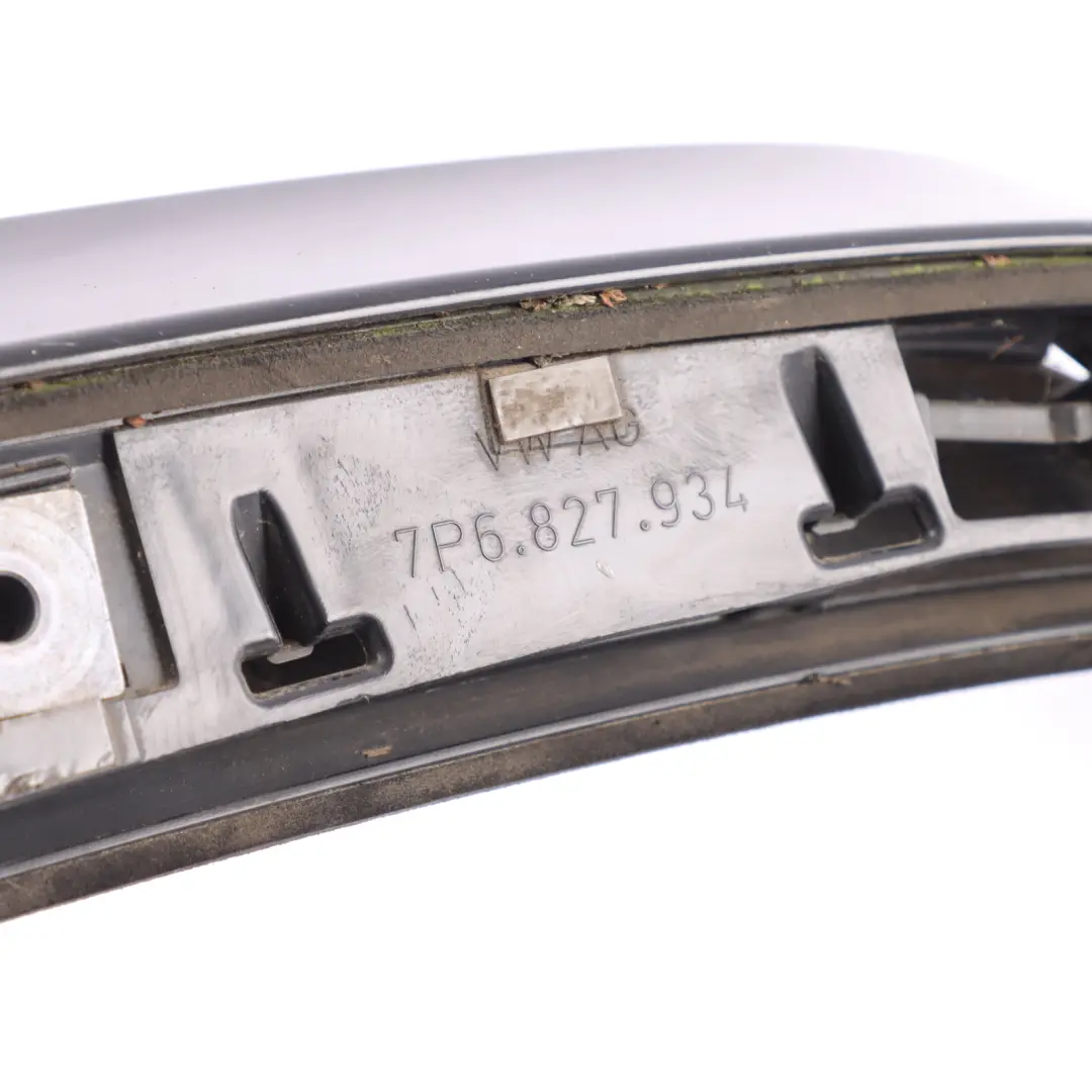 Volkswagen Touareg 7P Tailgate Rear Bootlid Spoiler Deep Black - C9X - SKU 7P6827934-DBL - Part number 7P6827934