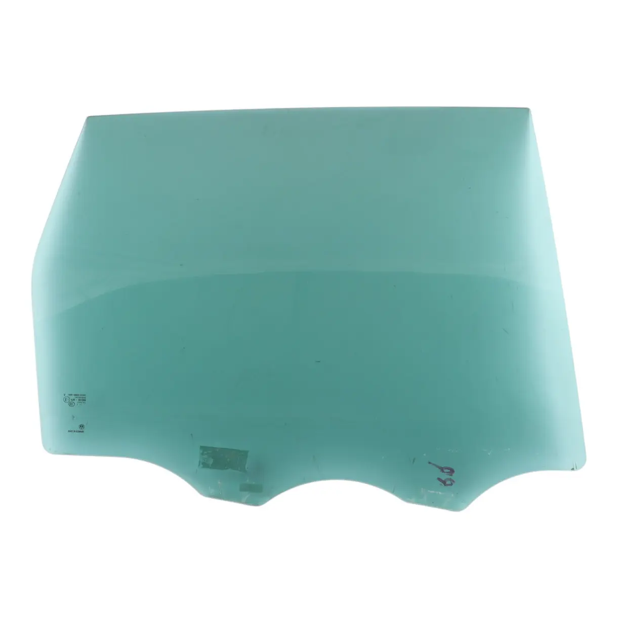 VW Volkswagen Touareg 7P Rear Side Window Glass Green Right O/S AS2 7P6845026C