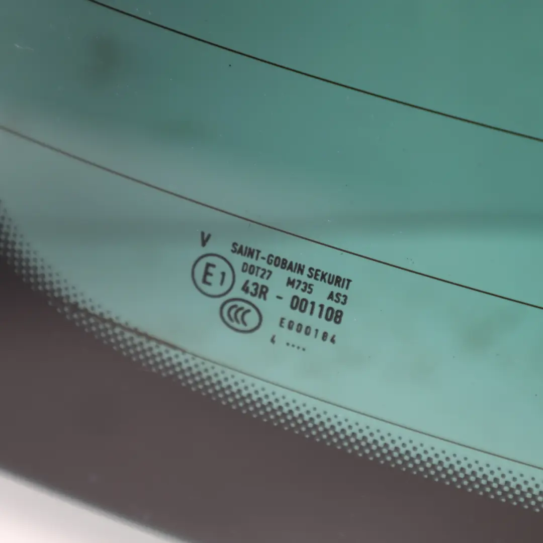 VW Volkswagen Touareg 7L Tylna Szyba Podgrzewana Szkło AS3 - SKU 7P6845051A - Numer Części 7P6845051A