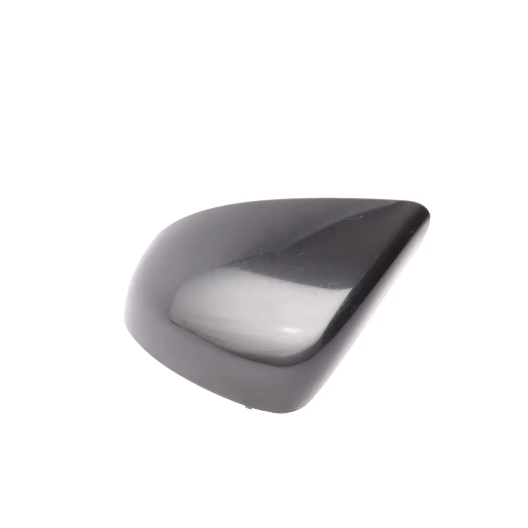 VW Touareg 7P Side Mirror Cover Cap Front Left N/S Deep Black Pearl Effect - C9X - SKU 7P6857537B-DBL - Part number 7P6857537B